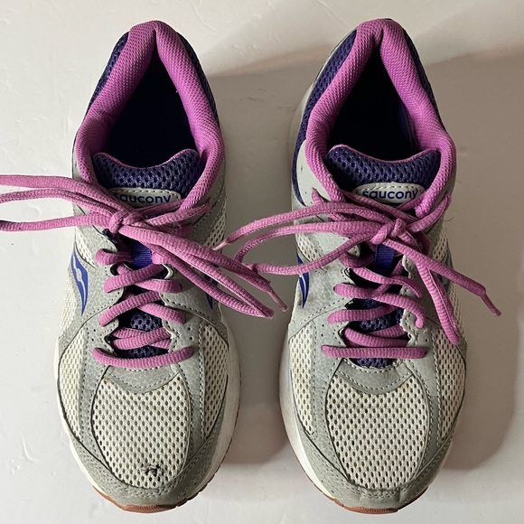 Saucony Women’s Lexicon 2 Running Shoes Gray Purple Size 7.5 Athletic Sneakers - Picture 14 of 14